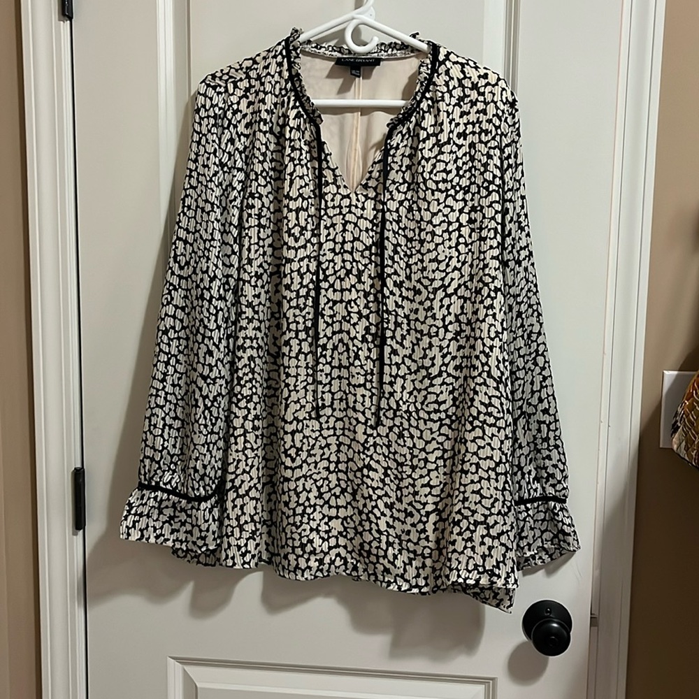 Lane Bryant long sleeve dress-up blouse